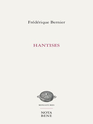cover image of Hantises